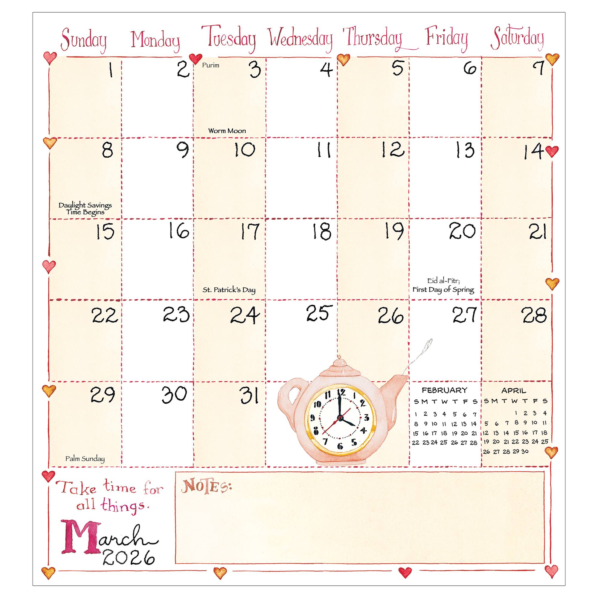 2026-2027 Susan Branch Small Monthly Pocket Planner